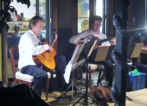 Warm night on the verandah