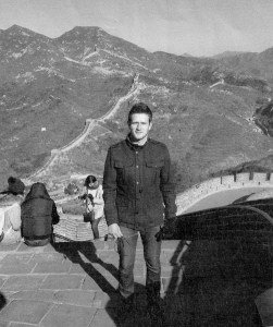 at great wall of china